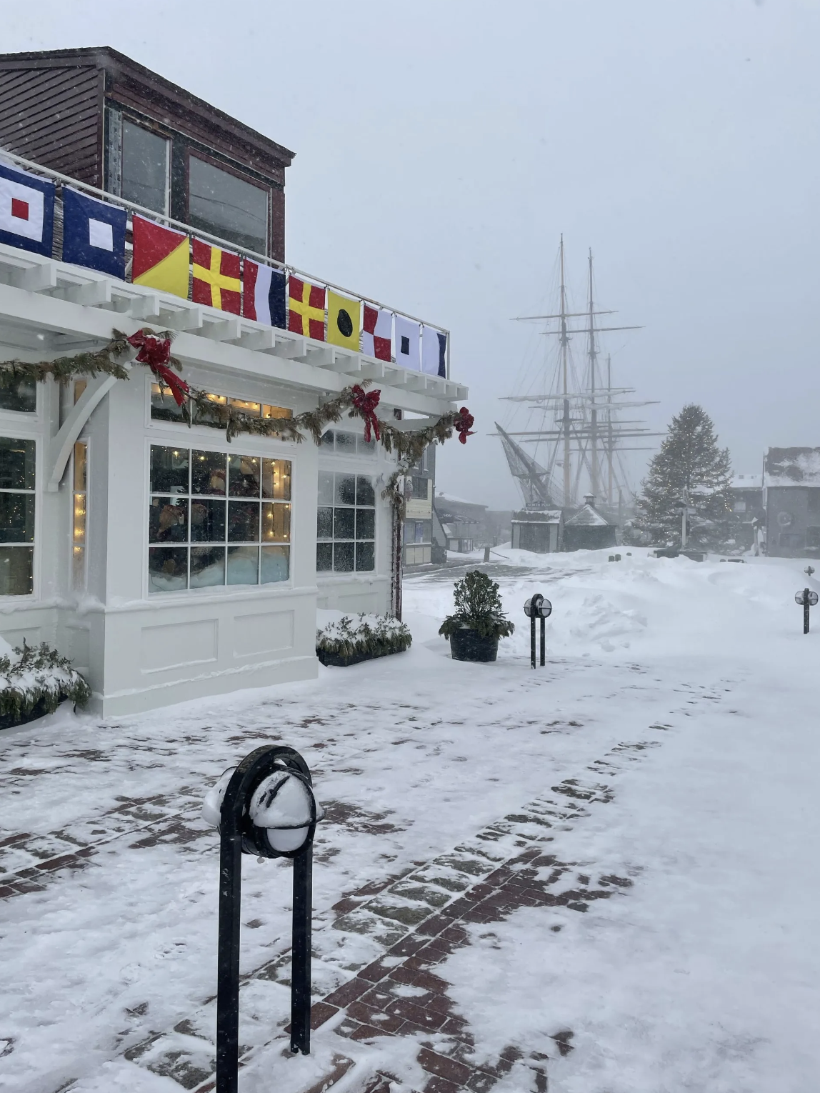 It was January 2015,                   I think.                               Newport, Rhode Island.